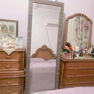 سرویس خواب چوبی بزرگسال دونفره