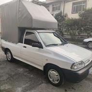 پراید وانت خشک در حد صفر 14 تا کارکرد