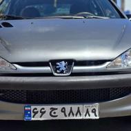 پژو 206sdدر حدtu5   مدل  86