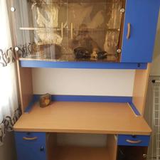 میز تحریر همراه با کتابخانه در حدنو