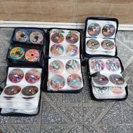 تعداد 1300 عدد سی دی کارتون وفیلم