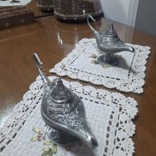 چراغ جادو دکوری جنس سیلور