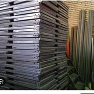 قفسه فلزی مشکی سوپرمارکتی