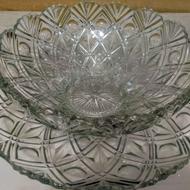 ظرف میوه خوری دو تیکه