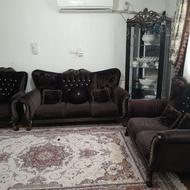 مبل راحتی 7نفره سالم قهوه ای