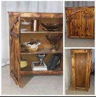 کنسول چوبی طرح سوخته