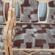 مبل راحتی + میز و عسلی و میز نهار خوری