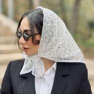 مینی اسکارف توری ستارهای