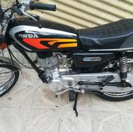 موتو سیکلت هندا 125 مزائده ای