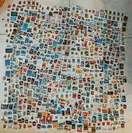 نزدیک 1000 قطعه تمبر ایرانی باطله و نو