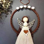 آویز عروسک مکرومه