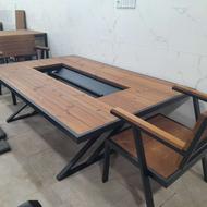 ست 4 نفره میز آتشدان