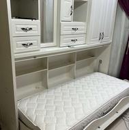 تخت و کمد تاشوی یکنفره