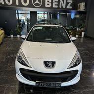 پژو 207i (پانوراما دنده ای) 1404 سفید