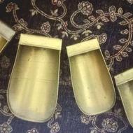 پیاله کوچک ادویه قدیمی برنجی در4سایزاز8الی12سانت