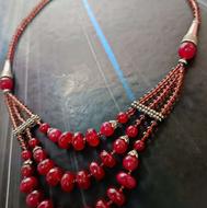 گردنبند جید سرخ کد 972