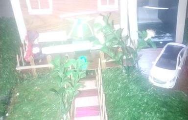 2متر باغ ویلا با ماشین سونتا یک ملیون فقط ماکت