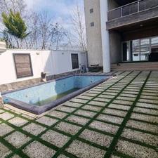 روبرودریاکنار/اجاره ویلا لاکچری600 متر/ مبله باوسایل/استخر