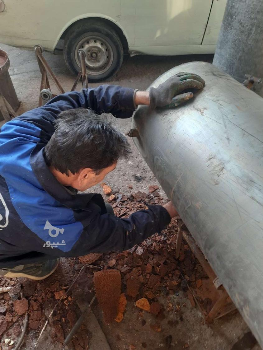 جوشکاری تخصصی مخزن آبگرمکن