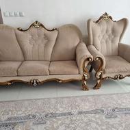 مبل 7نفره تمیز وسالم