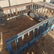 باربند نیسان وانت وکپسول گاز آلپی جی با ریگلاتور