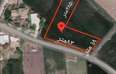 زمین فروشی با موقعیت عالی