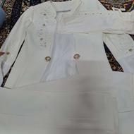 کت و شلوار سفید