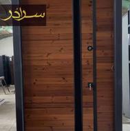 درب ضد سرقت ترمو وود:”کدLC670”/کرکره برقی ضدسرقت