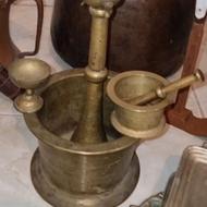 ضرف های قدیمی مس و برنج