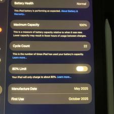 آی‌پد A16 2025 نقره‌ای 11 اینچ 128 گیگ