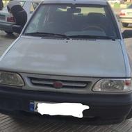 پراید 92موتور وگریبکس وفنی عالی دوگانه دست فقط کاپوت رنگ