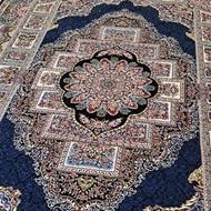 فرش ابریشم 9 متری کاملا نو