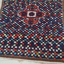 فرش خرسک بافت با قدمت 50 سال