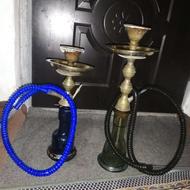 4 عدد قلیون برنجی 2 تا بزرگ 2 تا کوچیک