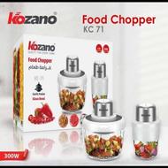 خردکن پرقدرت دوکاسه کوزانو