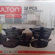 سرویس قابلمه چدن داخل گرانیتی 12 پارچه برند دالتون