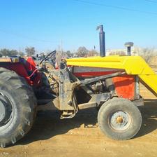 تراکتور فرگوسن 285 با بیل