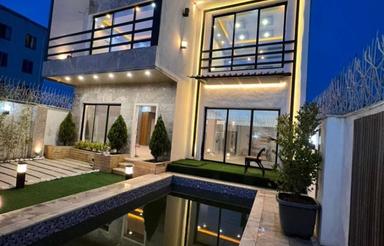 فروش فوری ویلاساحلی300متر/در شهرمحمودآباد/سندتکبرگ/