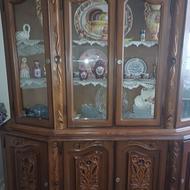 ویترین2تکه چوبی