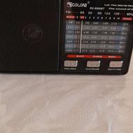 رادیو8موج برق وباتری نو واکبند شارژی