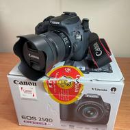 دوربینcanon 250d در حد نو