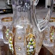 کریستال طلاکوب بوهمیا چک