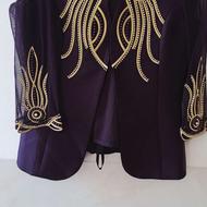 کت و دامن سنگ کاری شده