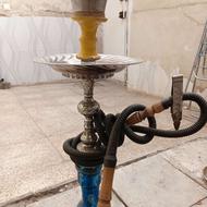 قلیان تنه برادران حدادی تنه کنده کاری شده کامل