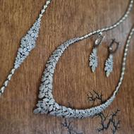 سرویس گردنبند نقره