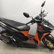 هوندا کلیک واریو مشکی نارنجی 150 1401