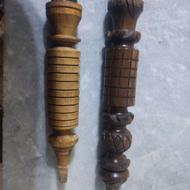 قلیان چوبی دو