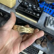 دو عدد دستبند طلا روس برنج