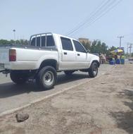 تویوتا هایلوکس دوکابین کمک دار