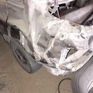 پراید مدل 84 تصادفی